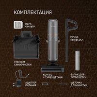 Пылесос Weissgauff V13 BLDC 200 Graphite AquaPro - Превью изображения №17 — Интернет-магазин Your Sale