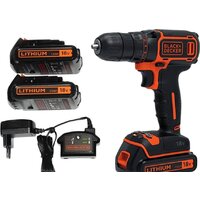 Black & Decker BDCDC18B (с 2-мя АКБ, без кейса)