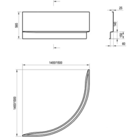 Ravak NewDay 140x140 C651000000 Image #6