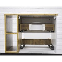 Домино Тумба под умывальник Joy 46 Frost 70 подвесная с двумя ящиками В2 Image #24