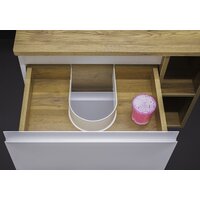 Домино Тумба под умывальник Joy 46 Frost 70 подвесная с двумя ящиками В2 Image #27