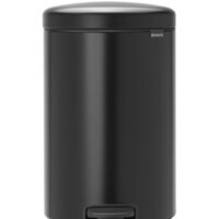 Brabantia Pedal Bin NewIcon 20 л (черный матовый) Image #1
