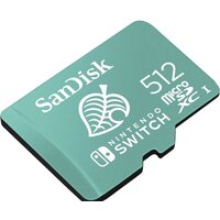 Карта памяти SanDisk Nintendo Switch Licensed Card Animal Crossing Edition microSDXC 512GB SDSQXAO-512G-GNCZN - Превью изображения №2 — Интернет-магазин Your Sale