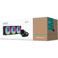 Система жидкостного охлаждения для процессора DeepCool LM420 R-LM420-BKDMMC-1 - Превью изображения №6 — Интернет-магазин Your Sale