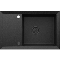 Кухонная мойка Kernau KGS Y 6078 1B1D Black Metallic - Превью изображения №2 — Интернет-магазин Your Sale