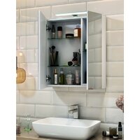 Vigo Шкаф с зеркалом Plaza 600 со светильником Image #2