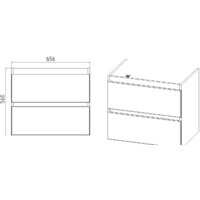 Viant Тумба под умывальник Мальта Como 70 VMAL70CO-T2YP Image #4