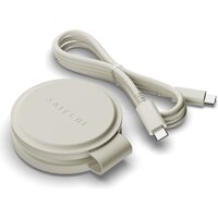 Беспроводное зарядное Satechi OntheGo 2-in-1 Charger ST-QTG21W (бежевый) - Превью изображения №3 — Интернет-магазин Your Sale