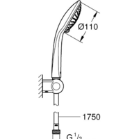 Grohe Euphoria 110 Champagne [27355000] Image #5