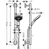 Hansgrohe Raindance Select S 120 EcoSmart 26323000 Image #5