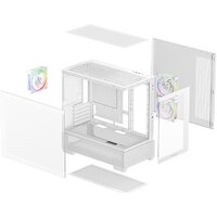 Корпус DeepCool CG380 3F WH R-CG380-WHAGM3-G - Превью изображения №10 — Интернет-магазин Your Sale