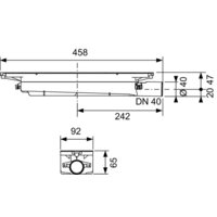 Tece Drainprofile 673001 (боковой слив) Image #2