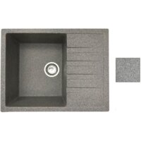 БелЭворс Vega L + смеситель W74004-9 + дозатор L405-1 (серый/сатин) Image #7