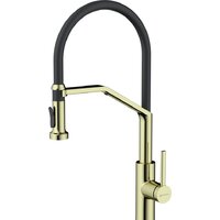 Omoikiri Makkari 2 Plus-SB-LG-BL (светлое золото/черный)