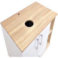 Doratiz Тумба под умывальник Doratiz Гавайи 80 9908.184 (белый/дуб сонома) Image #16