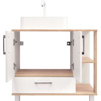 Doratiz Тумба под умывальник Doratiz Гавайи 80 9908.184 (белый/дуб сонома) Image #3