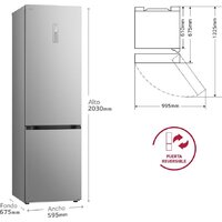Холодильник LG DoorCooling+ GBV7270EPY - Превью изображения №3 — Интернет-магазин Your Sale