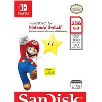 Карта памяти SanDisk Nintendo Switch Licensed Card Super Mario Edition microSDXC 256GB SDSQXAO-256G-GNCZN - Превью изображения №5 — Интернет-магазин Your Sale