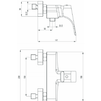 Deante Hiacynt Nero BQH N40M Image #2