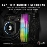 Оперативная память Corsair Vengeance RGB 2x16ГБ DDR5 5200 МГц CMH32GX5M2B5200Z40K - Превью изображения №5 — Интернет-магазин Your Sale