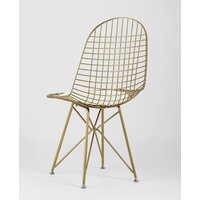 Стул Stool Group Eiffel (золотой/белая подушка) - Превью изображения №6 — Интернет-магазин Your Sale