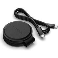 Беспроводное зарядное Satechi OntheGo 2-in-1 Charger ST-QTG21K (черный) - Превью изображения №4 — Интернет-магазин Your Sale