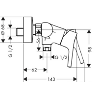 Hansgrohe Talis S 72600000 Image #2