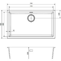 Reginox Amsterdam 72 (caffe silvery) Image #2