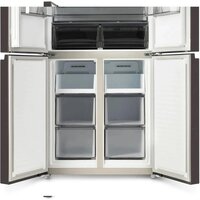 Четырёхдверный холодильник Hyundai CM45043F (черная сталь) - Превью изображения №6 — Интернет-магазин Your Sale