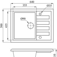 БелЭворс Vega R + смеситель W74004-2 + дозатор L405F (черный) Image #10