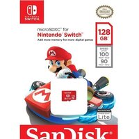 Карта памяти SanDisk Nintendo Switch Licensed Card Super Mario Edition microSDXC 128GB SDSQXAO-128G-GNCZN - Превью изображения №4 — Интернет-магазин Your Sale