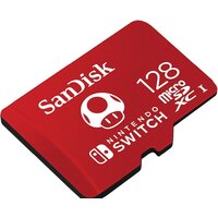 Карта памяти SanDisk Nintendo Switch Licensed Card Super Mario Edition microSDXC 128GB SDSQXAO-128G-GNCZN - Превью изображения №2 — Интернет-магазин Your Sale