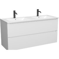 ЗОВ Тумба с умывальником Дион 120 D120LWP0M9003MKV5-OL120 (белый матовый)