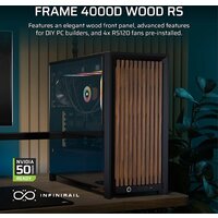 Корпус Corsair Frame 4000D Wood RS CC-9011340-WW - Превью изображения №4 — Интернет-магазин Your Sale