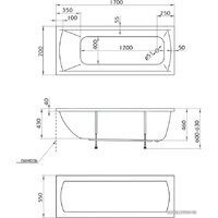 1Марка Poseidon Modern 180x70 Image #5