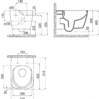 Deante Anemon CDZ 6ZPW (без сиденья) Image #3