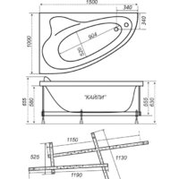 Triton Кайли 150x100L (с каркасом) Image #5