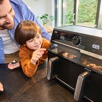 Аэрогриль (аэрофритюрница) Braun TwinCook 5 TD5073IBK - Превью изображения №7 — Интернет-магазин Your Sale