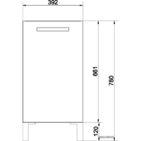 Cersanit Melar тумба под умывальник Como 40 [S614-008] Image #2