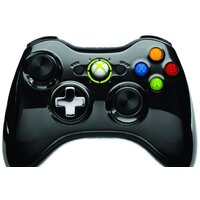 Microsoft Xbox 360 Wireless Controller Chrome Black