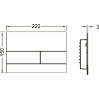 Tece Square II PVD 9240847 (сатин позолоченный) Image #2