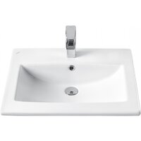 Акватон Тумба с умывальником Форест 60 1A2782K0FR9C0 (дуб рошелье/сумеречный голубой) Image #2