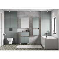 Акватон Тумба с умывальником Форест 60 1A2782K0FR9C0 (дуб рошелье/сумеречный голубой) Image #10