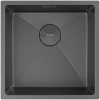 Кухонная мойка ZorG Zerox 44 U / IF Zurinox PVD Gunblack - Превью изображения №3 — Интернет-магазин Your Sale