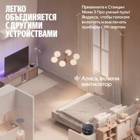 Умная колонка Яндекс Станция Мини 3 Про (зеленый) - Превью изображения №12 — Интернет-магазин Your Sale