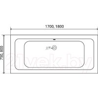 Lauter Olympia 180x80 21100080 (с ножками и лицевым экраном) Image #13