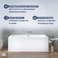 Lauter Olympia 180x80 21100080 (с ножками и лицевым экраном) Image #5