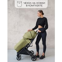 Коляска прогулочная «книга» Amarobaby Airy (оливковый) - Превью изображения №26 — Интернет-магазин Your Sale