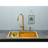 Кухонная мойка Reginox New York 50x40 (L) OKG Comfort Gold Flax R35160 - Превью изображения №3 — Интернет-магазин Your Sale