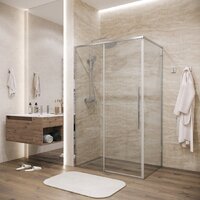 Душевая стенка Grossman Galaxy 90x195 200.K33.01.90.10.00 (хром/стекло прозрачное) - Превью изображения №6 — Интернет-магазин Your Sale